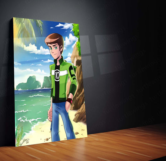 Anime Metal Poster | Ben Tennyson Metal Poster – The Ultimate Hero