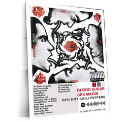 Red Hot Chili Peppers – Complete Album Collection | Set of 11 | Set of 8 | Set of 4 | Premium Metal Poster - TURTLEWINGS 