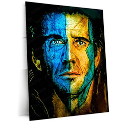 Movies & Series Metal Poster | Braveheart – The Spirit of Freedom | Warrior’s Valor Metal Frame Poster