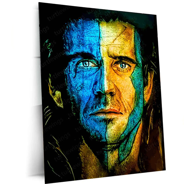 Movies & Series Metal Poster | Braveheart – The Spirit of Freedom | Warrior’s Valor Metal Frame Poster
