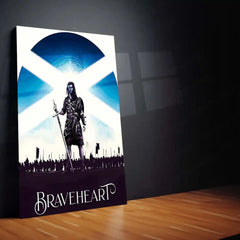 Movies & Series Metal Poster | Braveheart – The Spirit of Freedom | Warrior’s Valor Metal Frame Poster 01