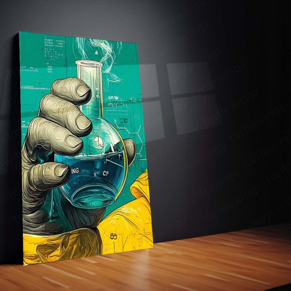 Movies & Series Metal Poster Set of 3 | Breaking Bad | Walter White Chemistry Triptych Wall Art – product image 3