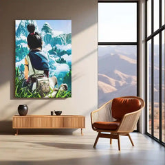Kena: Bridge of Spirits – Guardian of the Forest | Spirit Guide Metal Frame Poster - TURTLEWINGS 