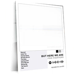 Foo Fighters – Complete Album Collection | Set of 11 | Set of 8 | Set of 4 | Premium Metal Poster - TURTLEWINGS 