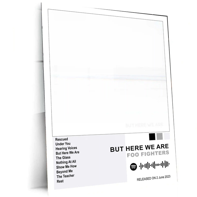 Foo Fighters – Complete Album Collection | Set of 11 | Set of 8 | Set of 4 | Premium Metal Poster - TURTLEWINGS 