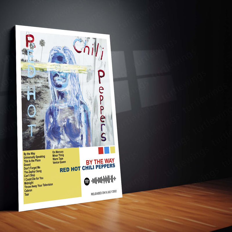 Red Hot Chili Peppers – Complete Album Collection | Set of 11 | Set of 8 | Set of 4 | Premium Metal Poster - TURTLEWINGS 