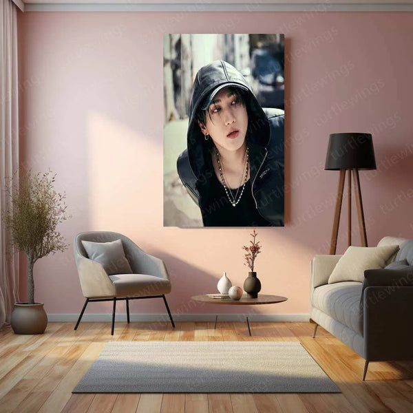 Changbin Metal Poster – Stray Kids Rap Genius Wall Art for STAYs - TURTLEWINGS 