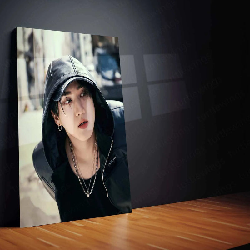 Changbin Metal Poster – Stray Kids Rap Genius Wall Art for STAYs - TURTLEWINGS 