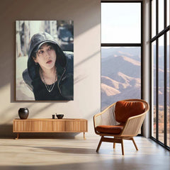 Changbin Metal Poster – Stray Kids Rap Genius Wall Art for STAYs - TURTLEWINGS 