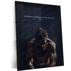Conor McGregor Quote Metal Poster – Motivational MMA Wall Art | Fighter Mindset Decor 2 - TURTLEWINGS 