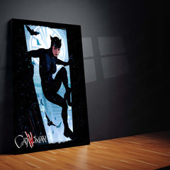 Catwoman – Gotham’s Femme Fatale Metal Poster | DC Comics Wall Frame