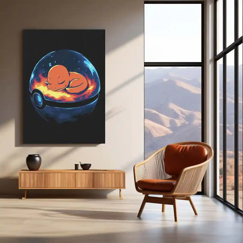 Charmander Pokémon Poster, Anime Art Style, Adorable Pokémon Art | UK Charmander Pokémon Poster, Anime Art Style, Adorable Pokémon Art | UK
