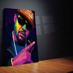 Hip-Hop Legends – Metal Poster Set of 3 | Tupac, Biggie, Eminem Tribute | Street Culture Luxury Wall Frames