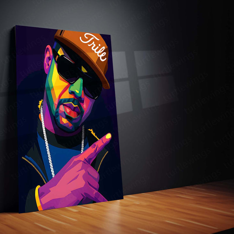 Hip-Hop Legends – Metal Poster Set of 3 | Tupac, Biggie, Eminem Tribute | Street Culture Luxury Wall Frames