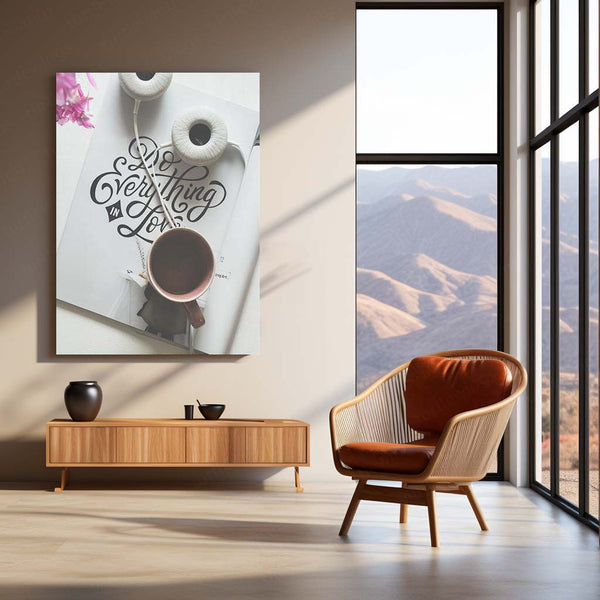 ☕ Coffee Art Metal Frame Poster | Aesthetic Wall Decor for Cafes & Coffee Lovers - TURTLEWINGS 