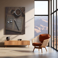☕ Coffee Art Metal Frame Poster | Aesthetic Wall Decor for Cafes & Coffee Lovers 03 - TURTLEWINGS 
