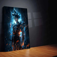Goku Dragon Ball Art – Dark Sky Style Anime Poster - TURTLEWINGS 