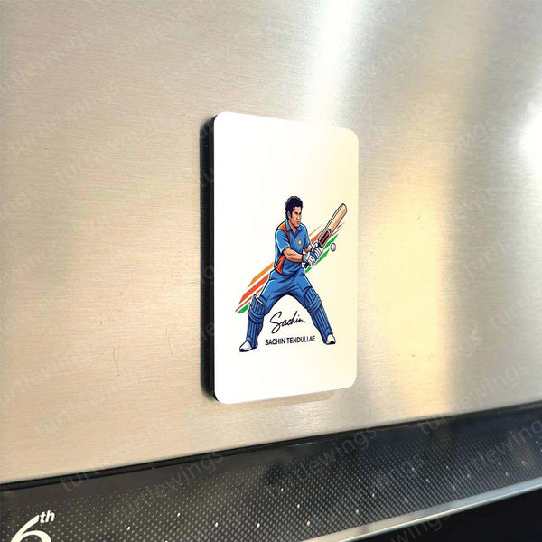 🏏 Sachin Tendulkar – Set of 3 Fridge Magnets