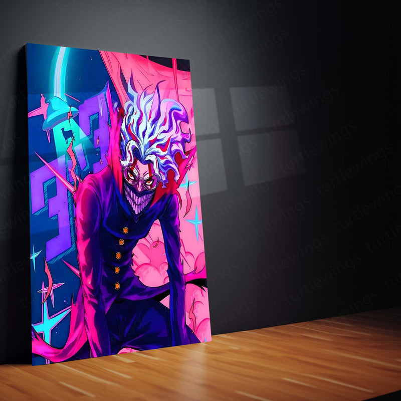 Anime Metal Poster | DanDaDan – Momo Ayase & Okarun Metal Poster | Supernatural Anime Wall Frame