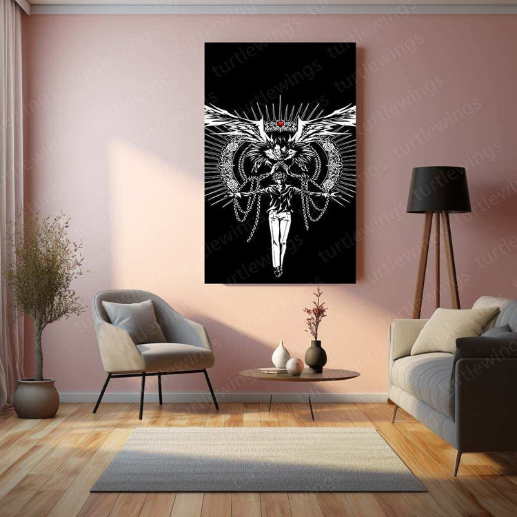 Death Note Poster – Iconic Anime Thriller Artwork (Copy) - TURTLEWINGS 