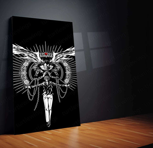 Death Note Poster – Iconic Anime Thriller Artwork (Copy) - TURTLEWINGS 
