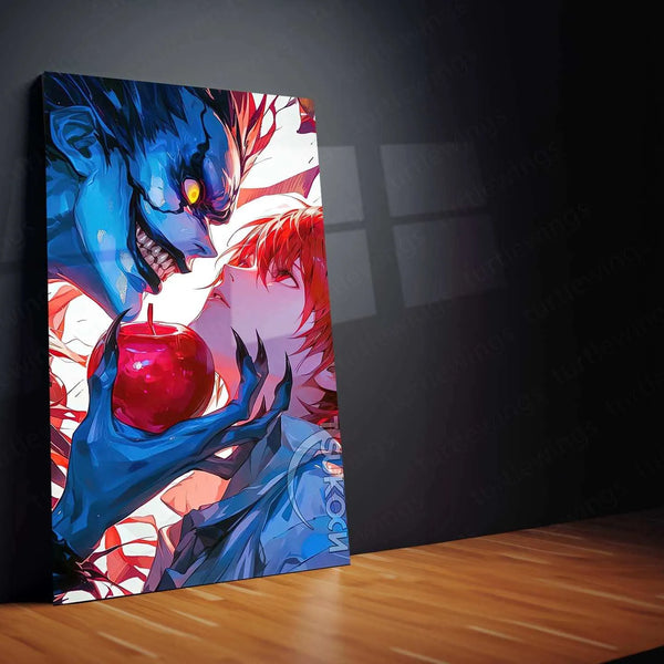 Death Note Metal Poster – The Battle of Wits - TURTLEWINGS 