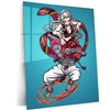 Anime Metal Poster | Demon Slayer Metal Poster | Kimetsu no Yaiba Wall Art | Anime Action Decor