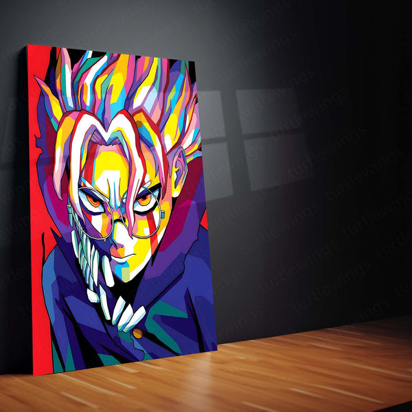 Anime Metal Poster | DanDaDan – Momo Ayase & Okarun Metal Poster | Supernatural Anime Wall Frame 03