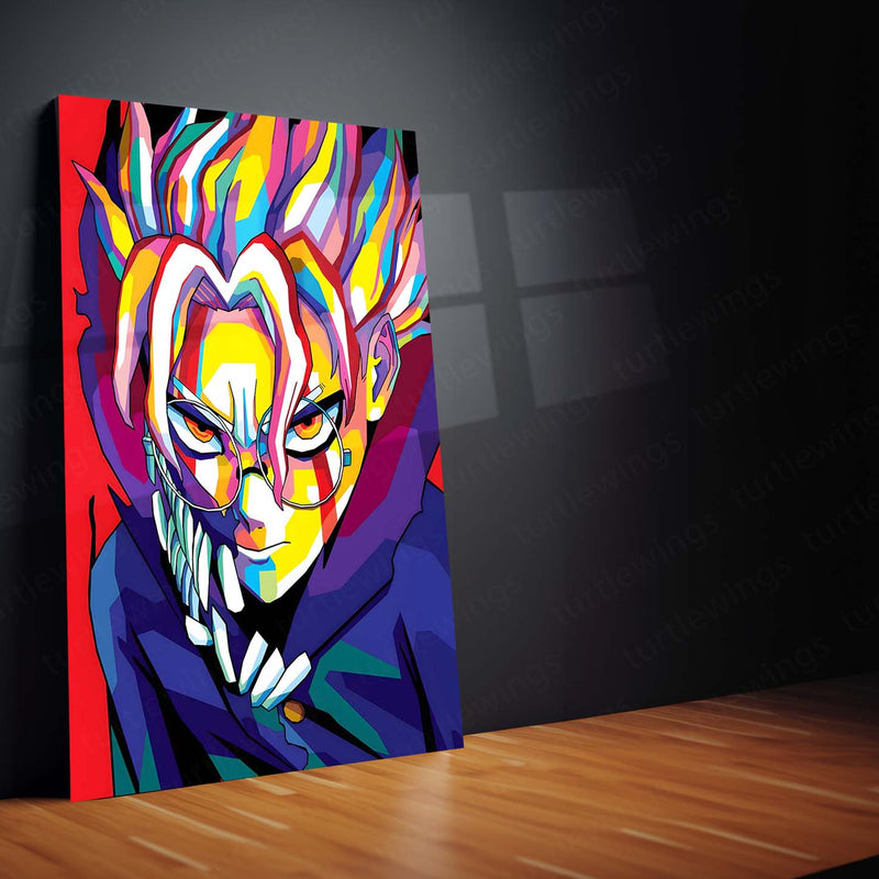 Anime Metal Poster | DanDaDan – Momo Ayase & Okarun Metal Poster | Supernatural Anime Wall Frame 03