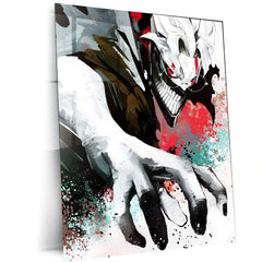 Anime Metal Poster | DanDaDan – Momo Ayase & Okarun Metal Poster | Supernatural Anime Wall Frame 010