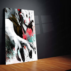 Anime Metal Poster | DanDaDan – Momo Ayase & Okarun Metal Poster | Supernatural Anime Wall Frame 010