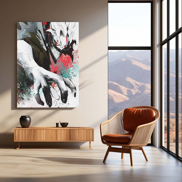 Anime Metal Poster | DanDaDan – Momo Ayase & Okarun Metal Poster | Supernatural Anime Wall Frame 010