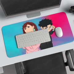 Dandadan Anime Deskmat – Momo & Ken Duo Art