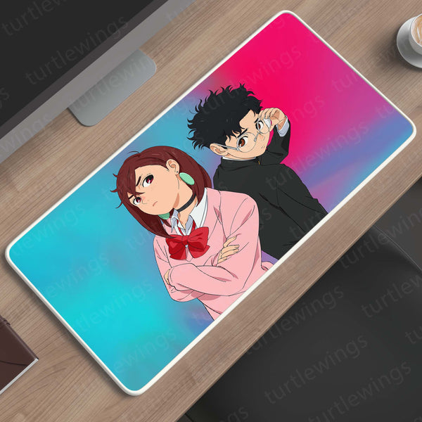 Dandadan Anime Deskmat – Momo & Ken Duo Art