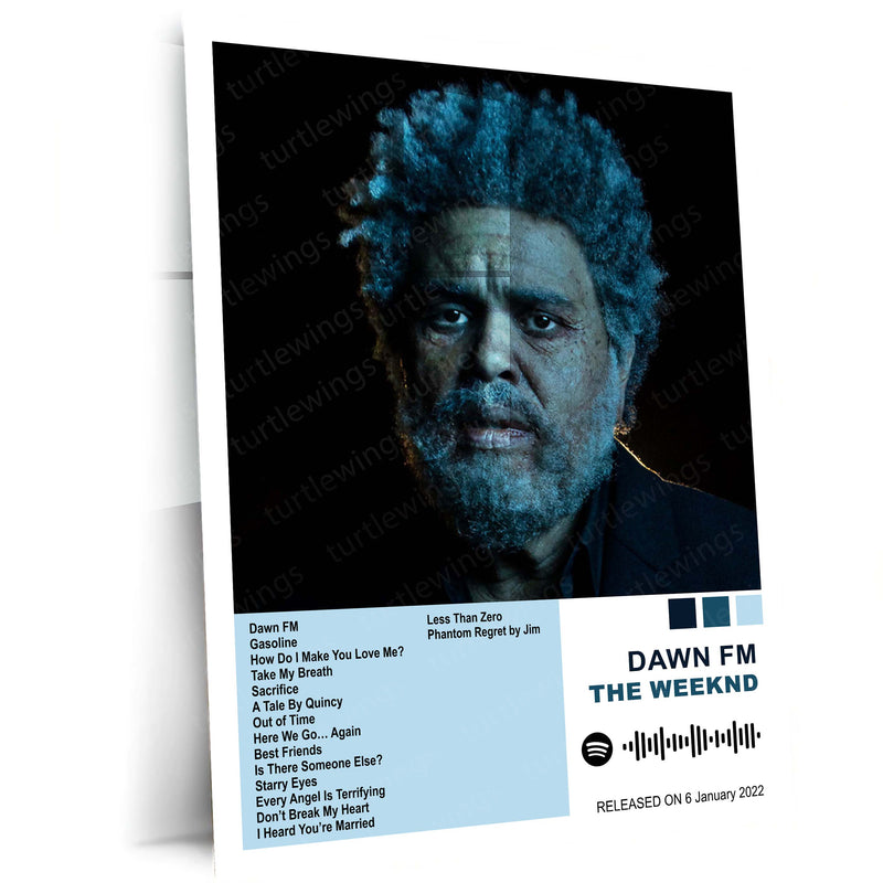 The Weeknd – Complete Album Collection | Set of 10 | Set of 8 | Set of 4 | Premium Metal Poster Set