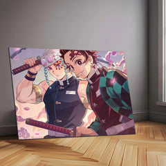 Anime Metal Poster | Demon Slayer: Kimetsu no Yaiba Metal Poster – The Way of the Blade - TURTLEWINGS 