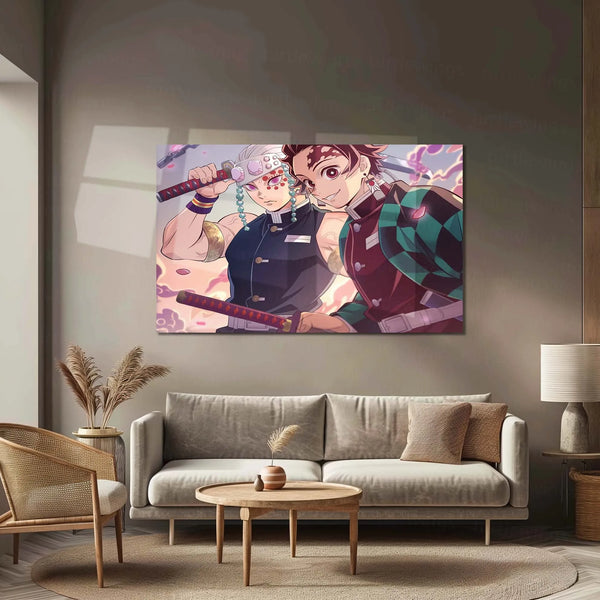 Anime Metal Poster | Demon Slayer: Kimetsu no Yaiba Metal Poster – The Way of the Blade