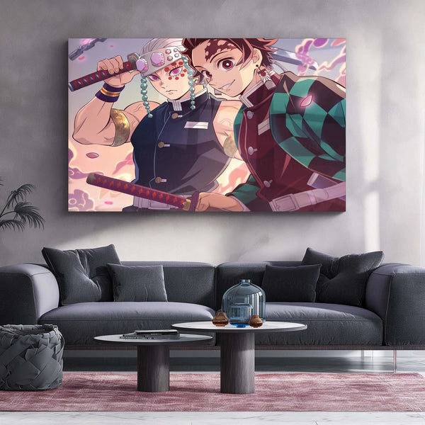 Anime Metal Poster | Demon Slayer: Kimetsu no Yaiba Metal Poster – The Way of the Blade