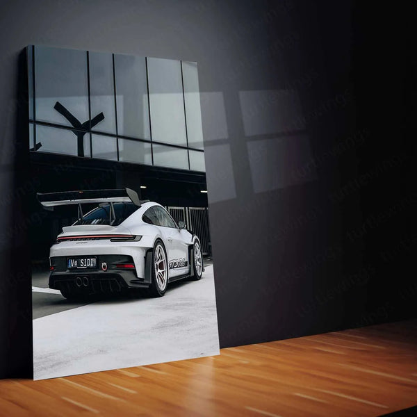 Porsche 911 GT3 RS Metal Poster | Supercar Wall Art | High-Performance Sports Car Decor (Copy) (Copy) - TURTLEWINGS 