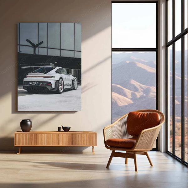 Porsche 911 GT3 RS Metal Poster | Supercar Wall Art | High-Performance Sports Car Decor (Copy) (Copy) - TURTLEWINGS 