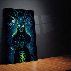 Donnie Darko – Frank the Rabbit Dark Fantasy Metal Poster | Cult Movie Wall Frame