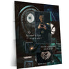 Doctor Strange Metal Poster – Marvel Sorcerer Supreme Wall Art