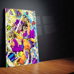 Game Metal Poster | Dragon Quest – Heroes of Light and Destiny | Epic Fantasy Metal Frame Poster