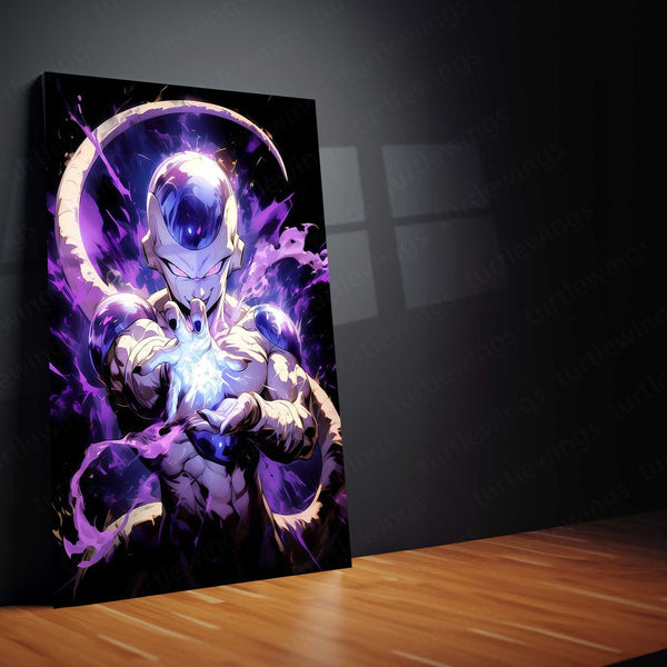 Dragon Ball Z – Super Saiyan Power Metal Poster | Anime Wall Frame Featuring Goku & More