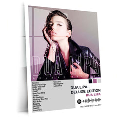 Dua Lipa – Complete Album Collection | Set of 7 | Set of 4 | Premium Metal Poster Set