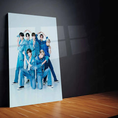 ENHYPEN Metal Poster – K-Pop Rising Stars Wall Art for ENGENEs - TURTLEWINGS 