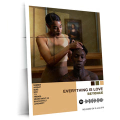 Beyoncé – Complete Album Collection | Set of 11 | Set of 8 | Set of 4 | Premium Metal Poster Set