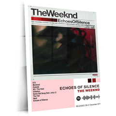 The Weeknd – Complete Album Collection | Set of 10 | Set of 8 | Set of 4 | Premium Metal Poster Set