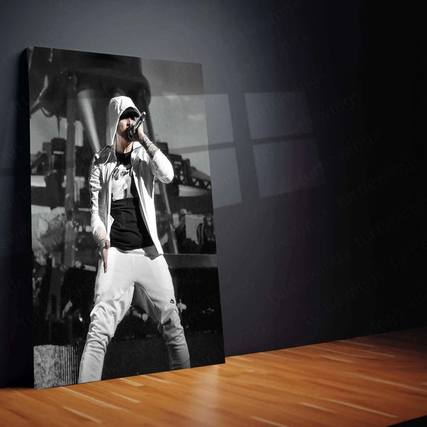 Eminem Metal Poster – Rap Legend Wall Art 1 - TURTLEWINGS 