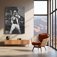 Eminem Metal Poster – Rap Legend Wall Art 1 - TURTLEWINGS 